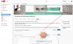 Youtube Impressum erstellen